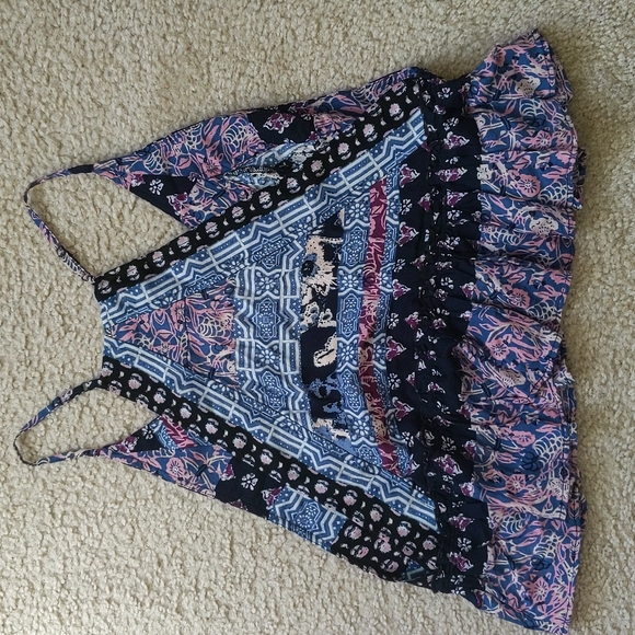 Free People - Brighter Than Sunshine Printed Tank - Picture 2 of 8